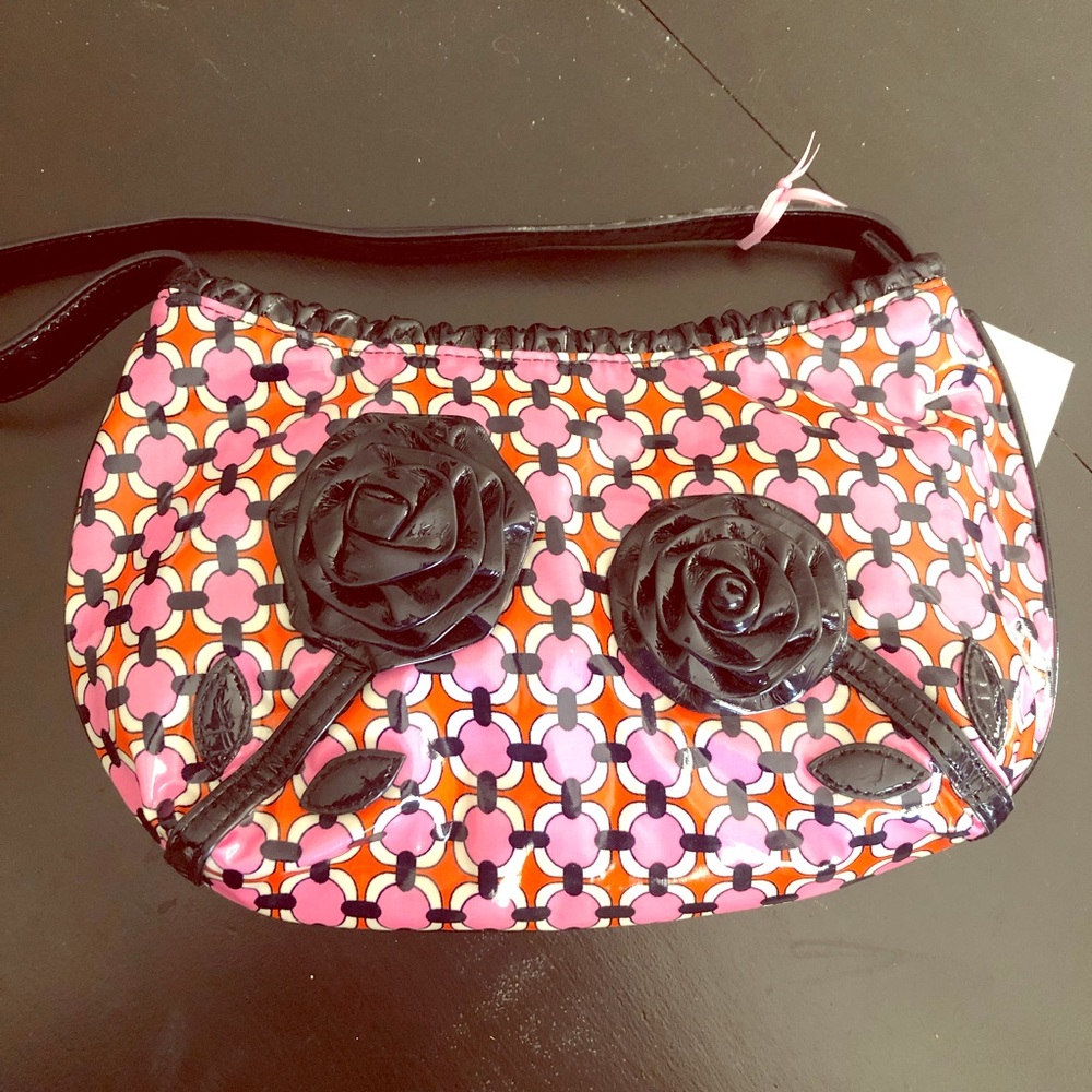 NWT Vera Bradley Comin’ Up Roses Handbag